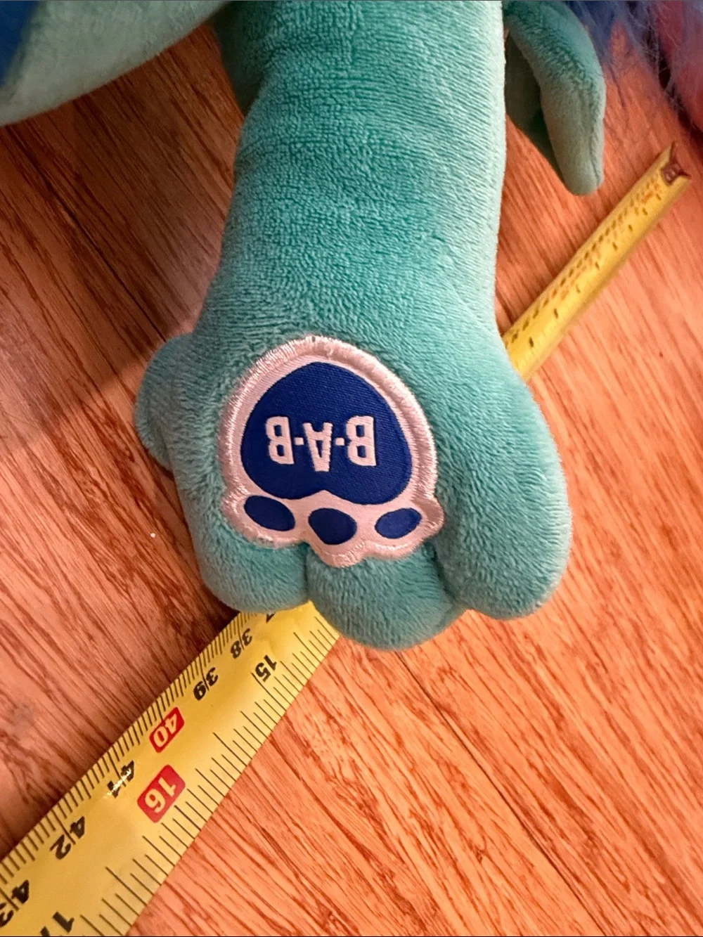 Build a Bear Branch Trolls DreamWorks Teal and Royal Blue Troll Plush